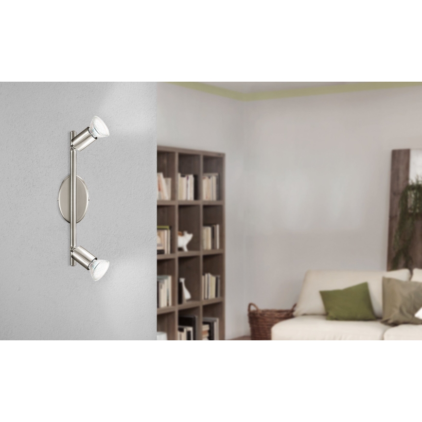 Eglo - LED spotlight 3xGU10-LED/2,8W/230V