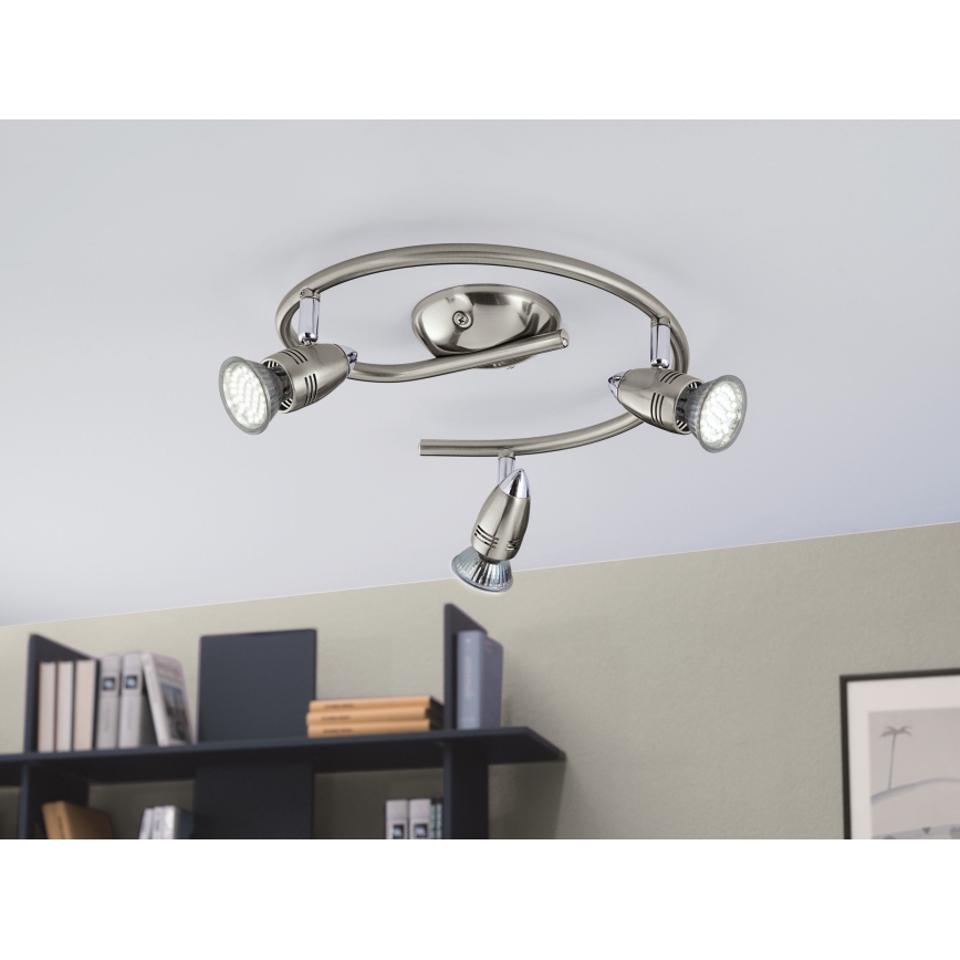 Eglo - LED Spotlight  3xGU10-LED/3W/230V