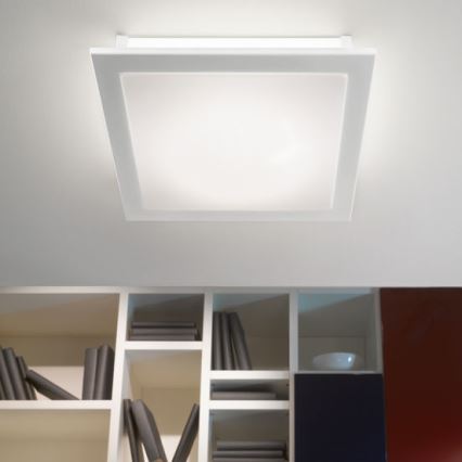 Eglo 92778 - LED ceiling light AURIGA LED/18W/230V white