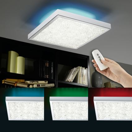 Eglo 92781 - LED ceiling light CARDITO LED/19W/230V + 4xLED/3W/230V