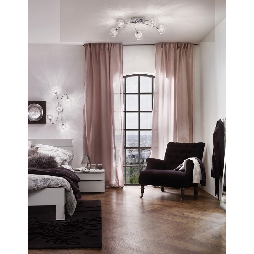 Eglo 93055 - Ceiling light OVIEDO 5XG9/33W/230V