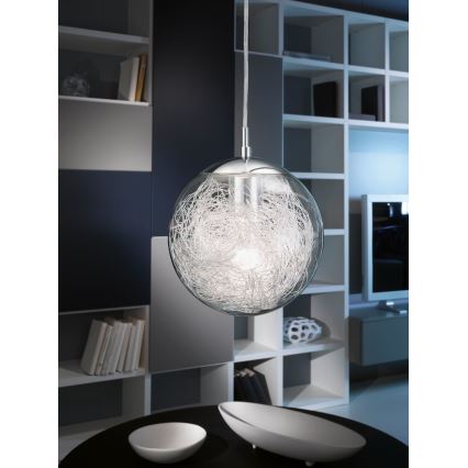 Eglo - Pendant light 1x E27/60W/230V Ø 25 cm