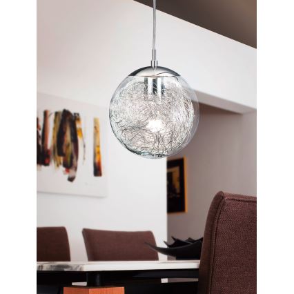 Eglo - Pendant light 1x E27/60W/230V Ø 25 cm