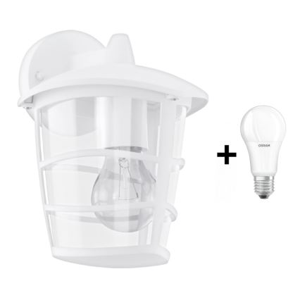 Eglo - LED Outdoor wall light 1xE27/8,5W/230V IP44