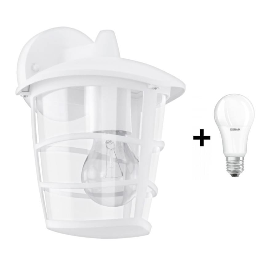 Eglo - LED Outdoor wall light 1xE27/8,5W/230V IP44