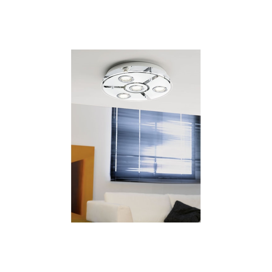 EGLO 93107 - LED Ceiling light CABO 4xGU10/3W LED