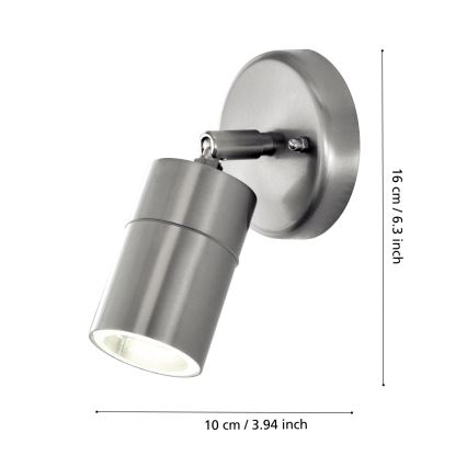 Eglo - LED outdoor lighting 1xGU10/5W/230V IP44