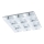 Eglo 93315 - LED ceiling light VICARO 9xLED/2.5W/230V