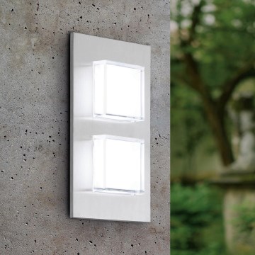 Eglo 93365 - LED Outdoor wall light PIAS 2xLED/2,5W/230V IP44