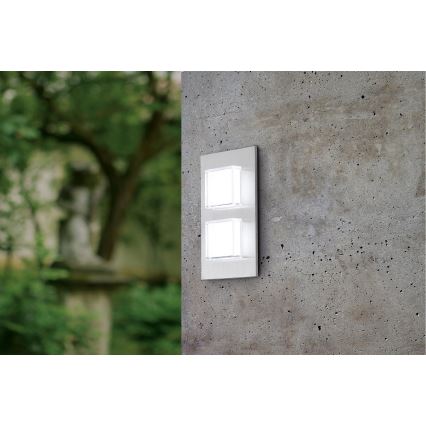 Eglo 93365 - LED Outdoor wall light PIAS 2xLED/2,5W/230V IP44