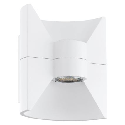Eglo 93367 - LED Outdoor wall light REDONDO white 2xLED-SMD/2,5W/230V IP44