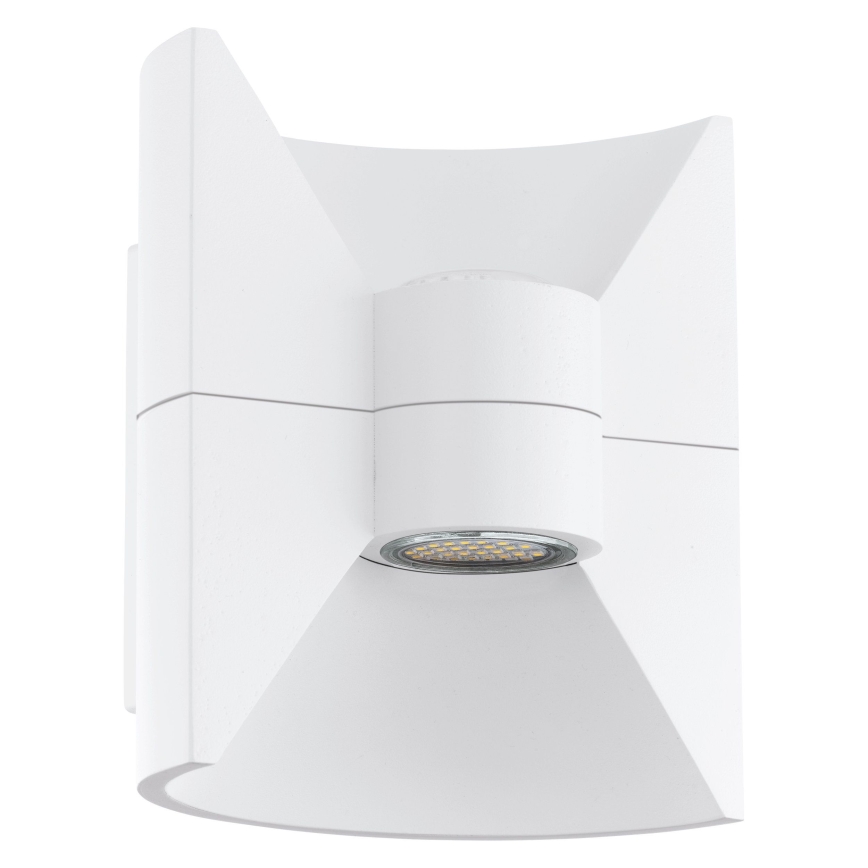 Eglo 93367 - LED Outdoor wall light REDONDO white 2xLED-SMD/2,5W/230V IP44