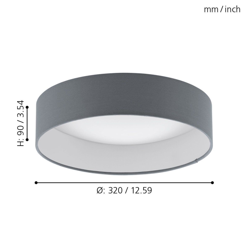 Eglo - LED ceiling light LED/12W/230V