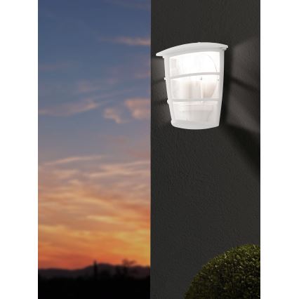 Eglo - LED Outdoor wall light 1xE27/8,5W/230V IP44