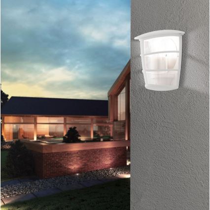 Eglo - LED Outdoor wall light 1xE27/8,5W/230V IP44