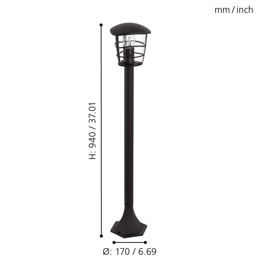 Eglo - LED Outdoor lamp E27/8,5W/230V IP44