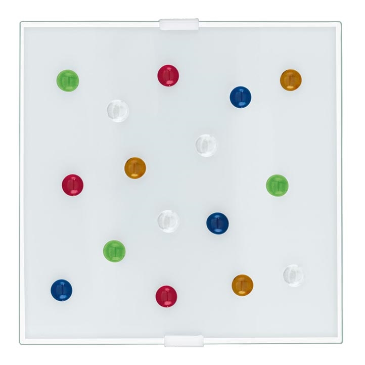 Eglo 93419 - LED Ceiling light SANTIAGO 1 LED/12W/230V
