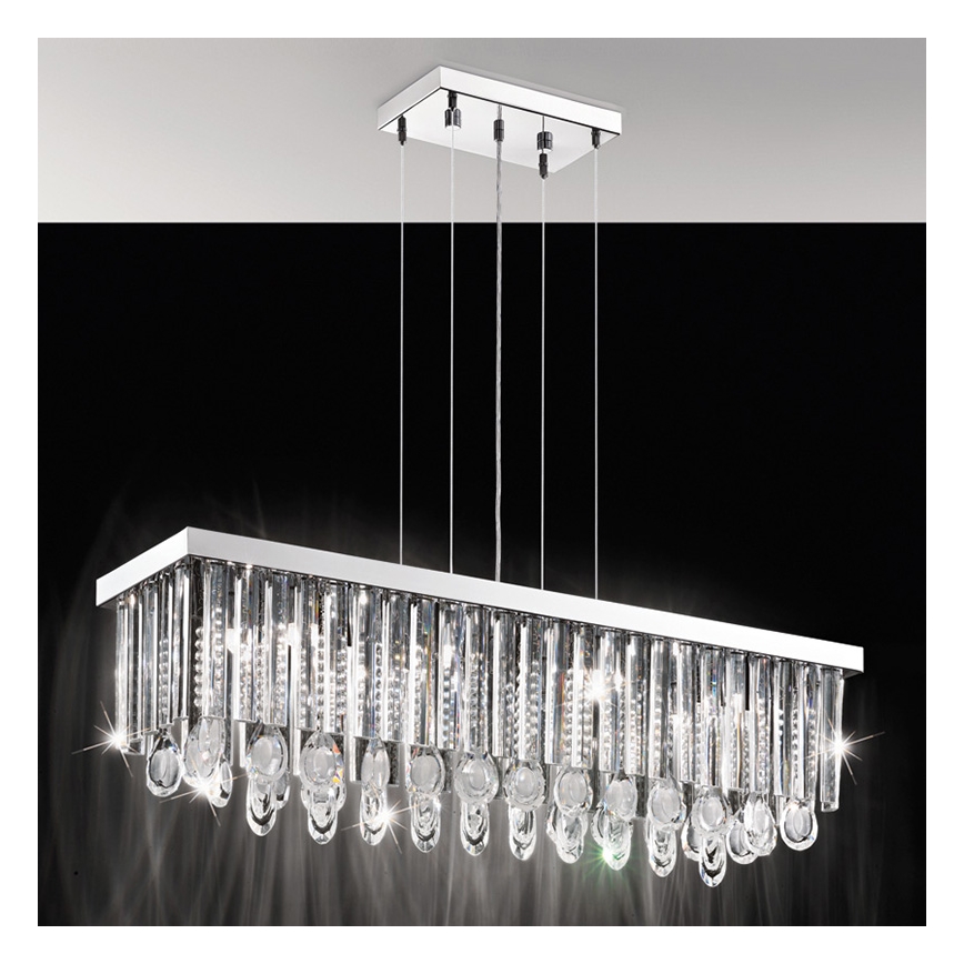Eglo 93423 - Chandelier on a string CALAONDA 11xG9/33W/230V