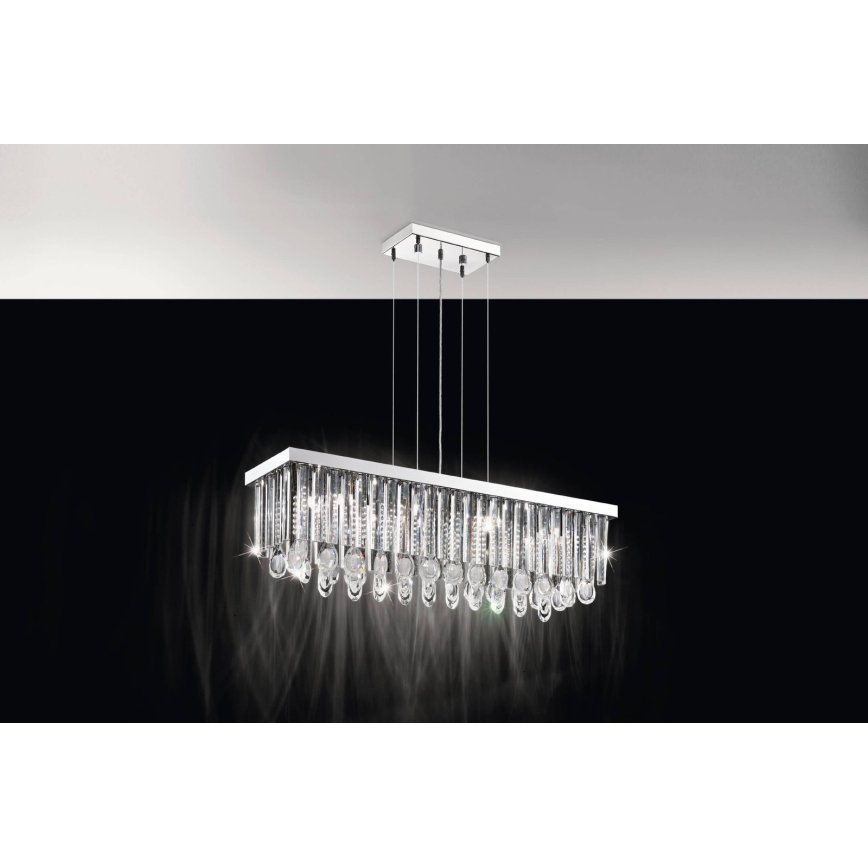 Eglo 93423 - Chandelier on a string CALAONDA 11xG9/33W/230V