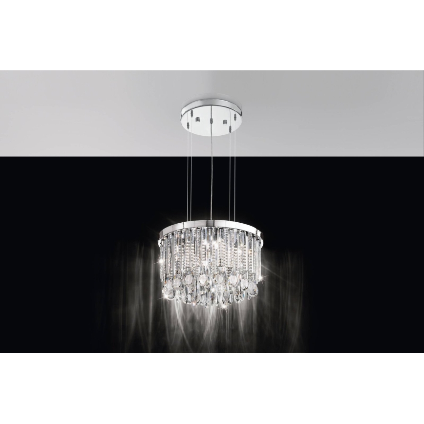 Eglo 93425 - Chandelier on a string CALAONDA 7xG9/33W/230V