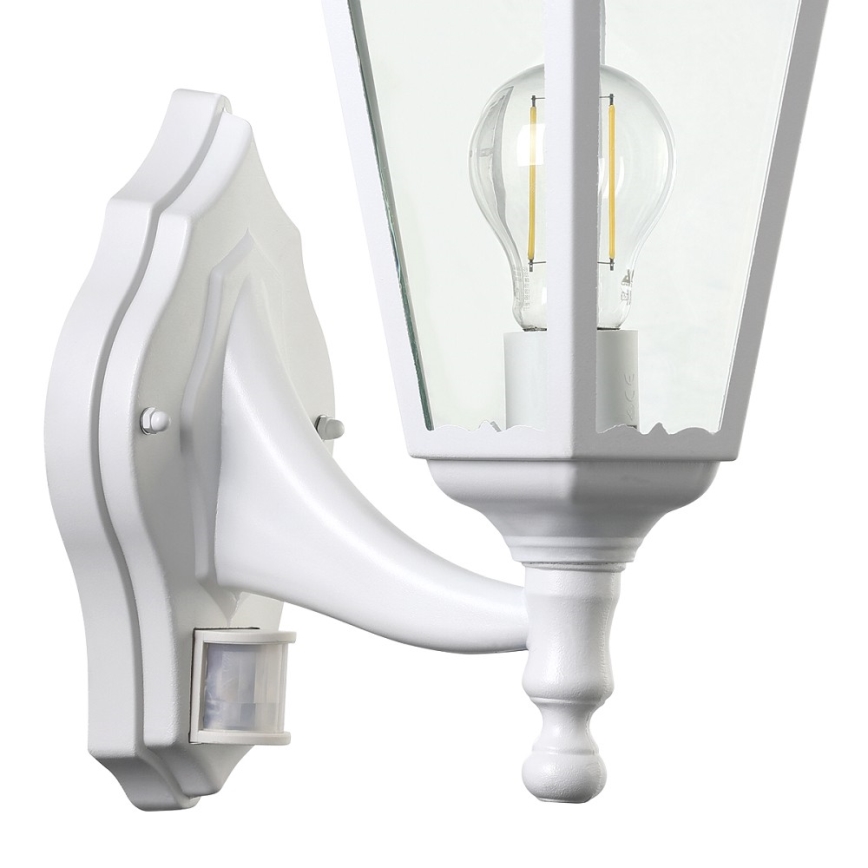 Eglo - Outdoor wall light with a sensor 1xE27/60W/230V IP44
