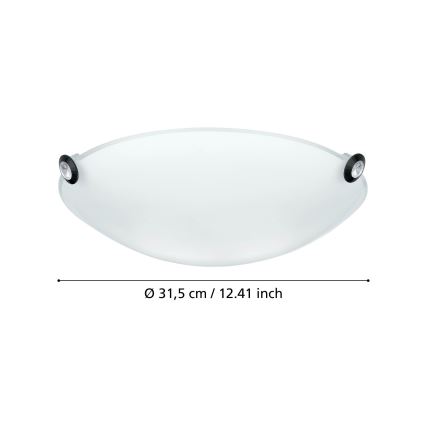 Eglo 93624 - LED ceiling light CAFIERA LED/12W/230V