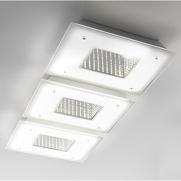 Eglo 93659 - LED ceiling light LICOSA LED/24W + LED/2,6W + remote control