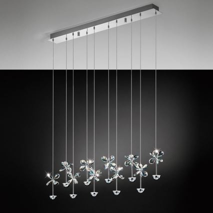 Eglo - LED Chandelier on a string 10xLED/2,5W/230V