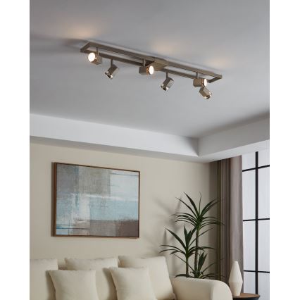 Eglo - LED spotlight 6xGU10/5W/230V