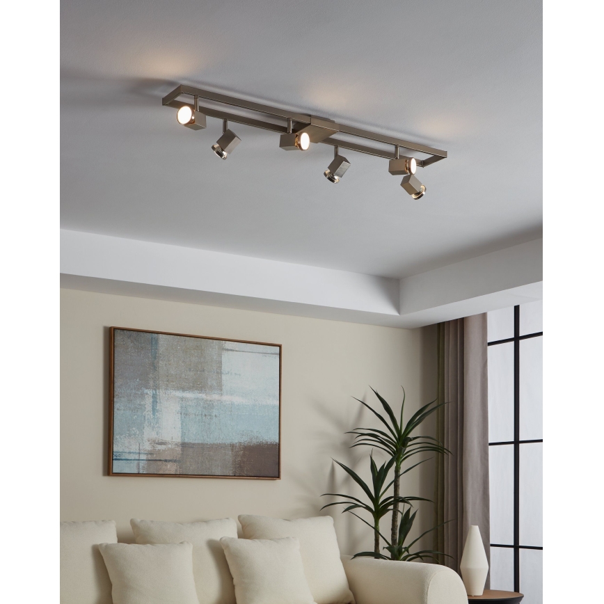 Eglo - LED spotlight 6xGU10/5W/230V