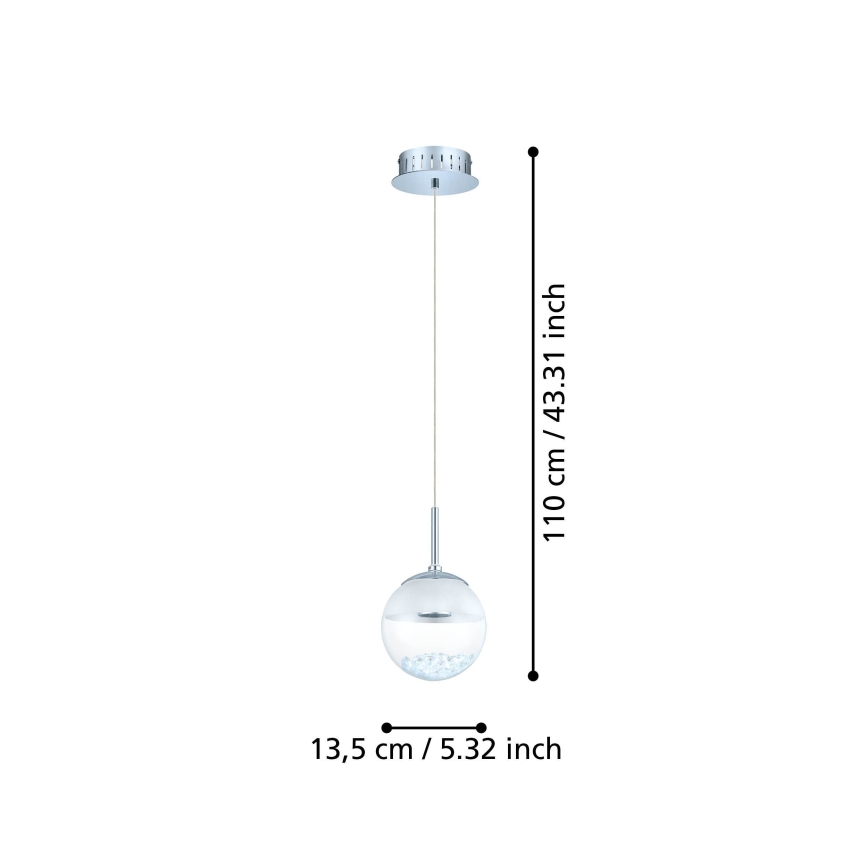 Eglo - LED pendant light LED/5W/230V