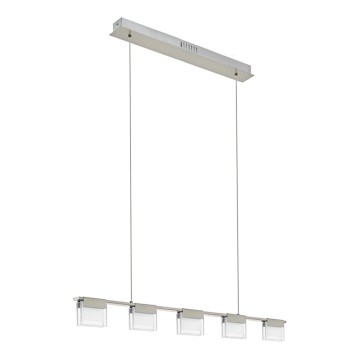 Eglo 93732 - LED Dimming Chandelier on a string CLAP 1 5xLED/5.8W/230V