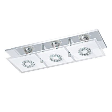 Eglo 93782 - LED ceiling light RONCATO 3xGU10/3W/230V