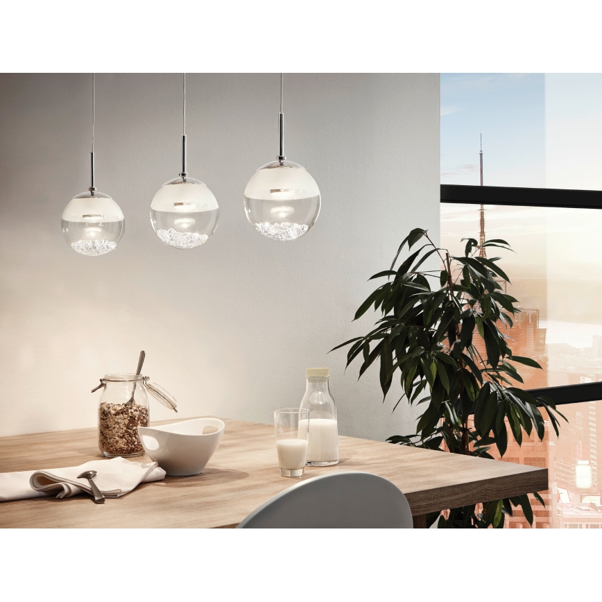 Eglo 93784 - LED pendant light MONTEFIO 1 3xLED/5W/230V