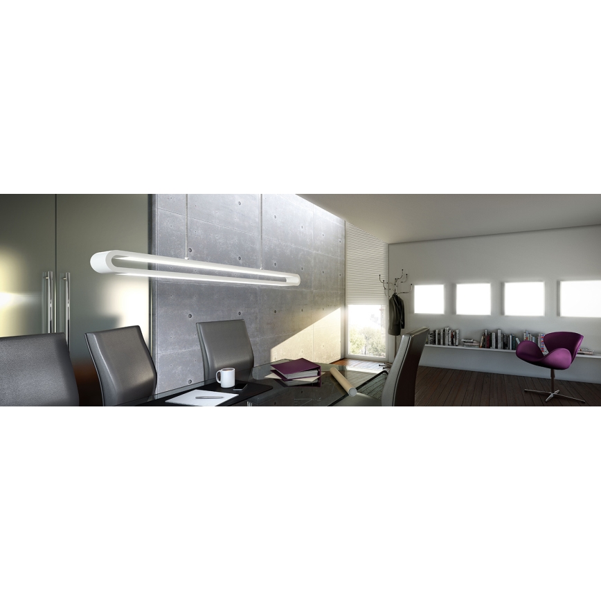 Eglo 93943 - LED Dimmable ceiling light IDUN 2 LED/39W/230V + remote control