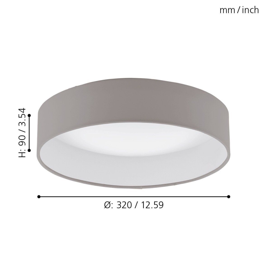 Eglo - LED Ceiling Light LED/12W/230V