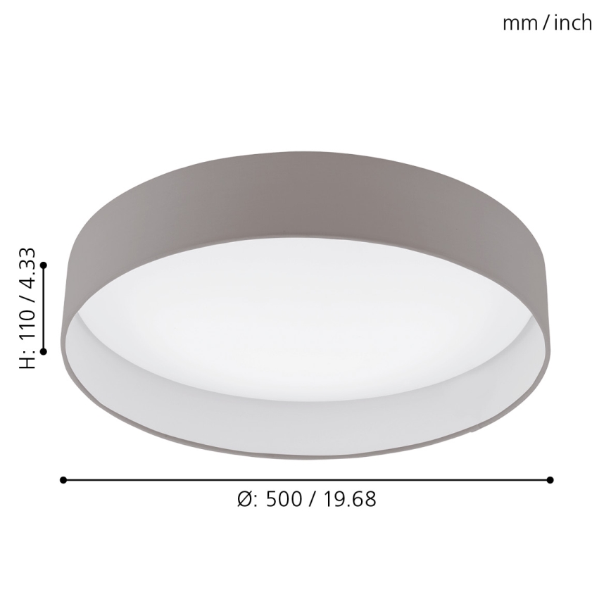 Eglo - LED Ceiling Light LED/24W/230V