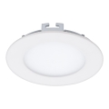 Eglo 94048 - LED recessed ceiling light FUEVA 1 LED/5,5W/230V dia. 12 cm