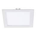 Eglo 94068 - FUEVA 1 LED recessed ceiling light 16.47W/230V 22.5x22.5 cm