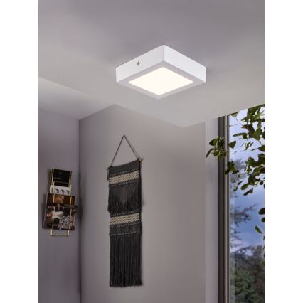 Eglo 94073 - LED ceiling light FUEVA 1 LED/10.95W/230V 17x17 cm