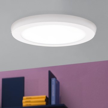 Eglo 94075 - FUEVA 1 LED ceiling light, 1 x LED / 16.47 W / 230 V, Ø 22.5 cm
