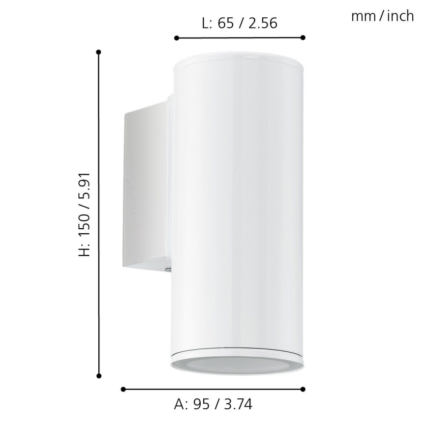 Eglo - LED Outdoor lighting 1xGU10/3W/230V IP44