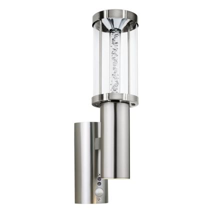 Eglo - LED outdoor lighting with a sensor 1xGU10/3W + 1xLED/3,7W IP44