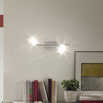 Eglo 94163 - LED spotlight ERVAS 2xLED/3.3W/230V
