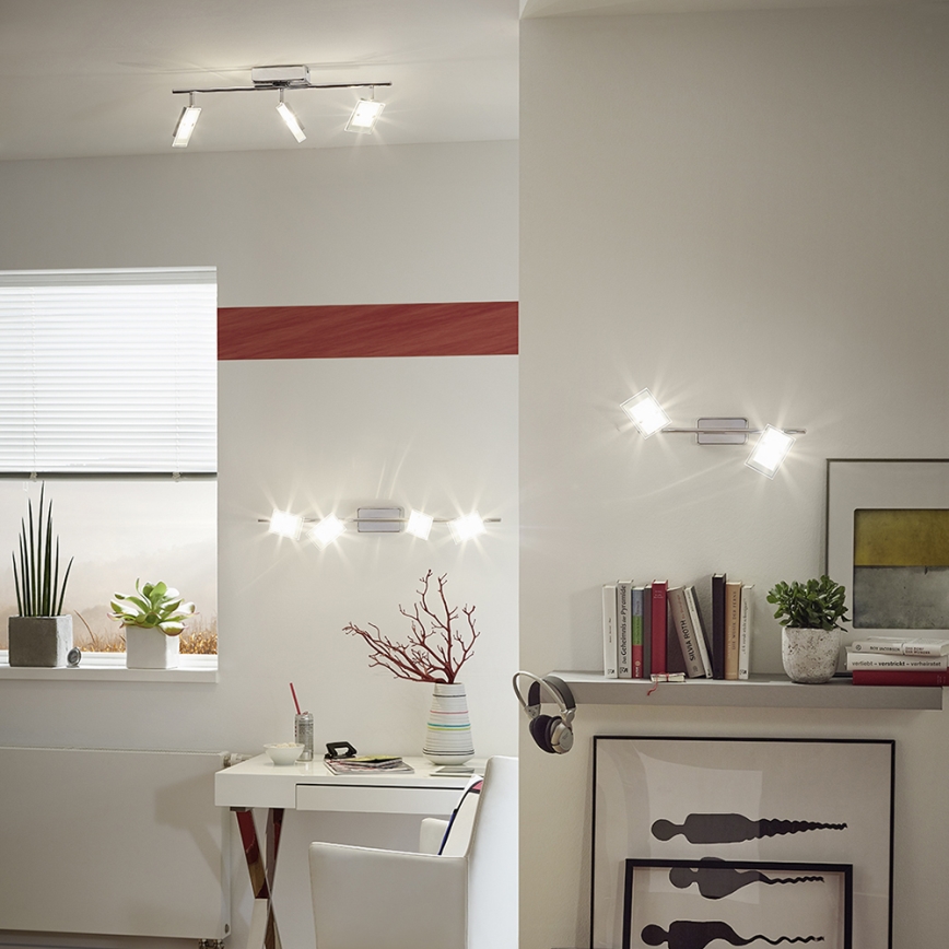 Eglo 94163 - LED spotlight ERVAS 2xLED/3.3W/230V