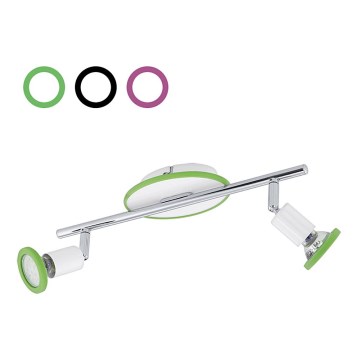 Eglo 94172 - LED spotlight MODINO 2xGU10/3W/230V