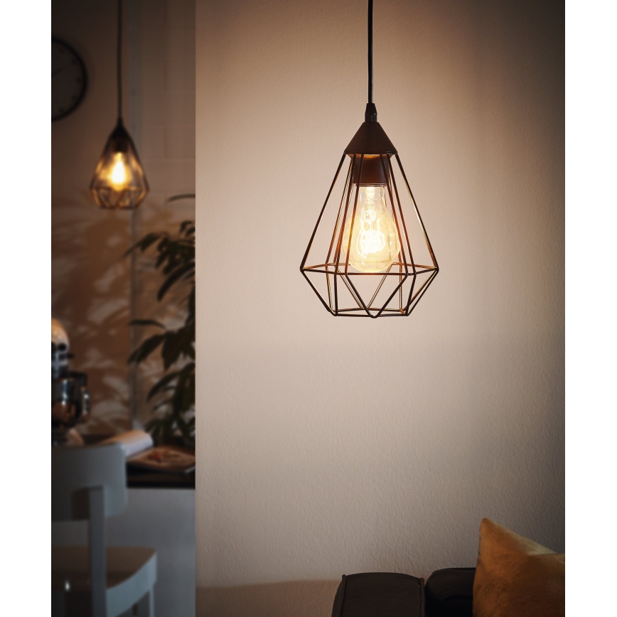 Eglo - Cable-suspended pendant 1xE27/60W/230V