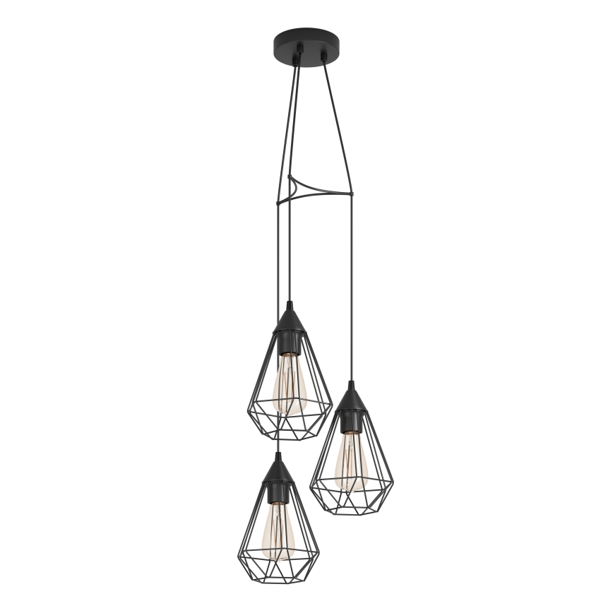 Eglo - Chandelier 3xE27/60W/230V
