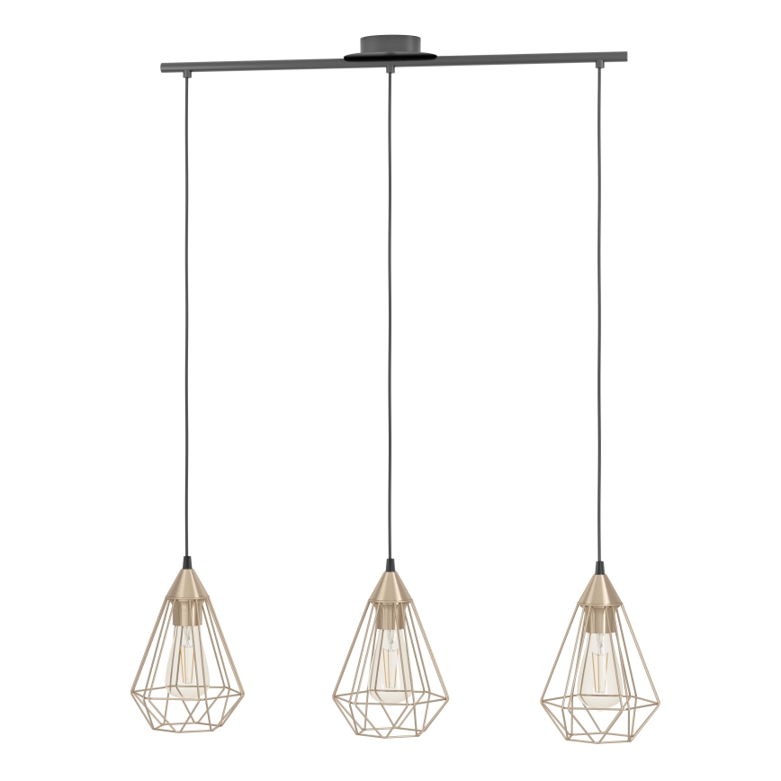 Eglo - Chandelier 3xE27/60W/230V