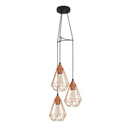 Eglo - Chandelier 3xE27/60W/230V